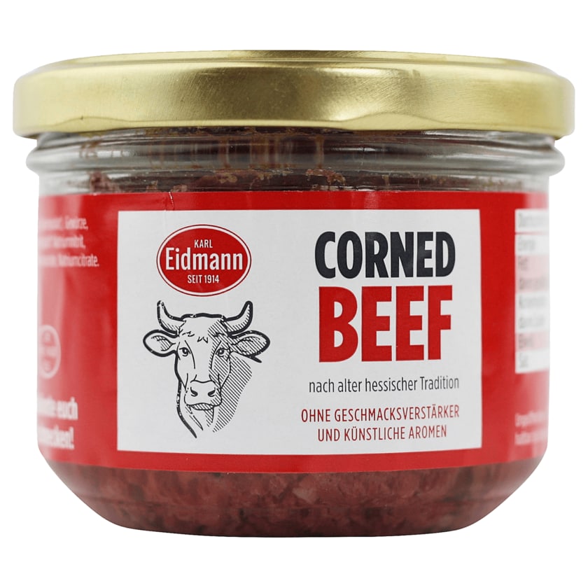 Eidmann Corned Beef im Glas 200g